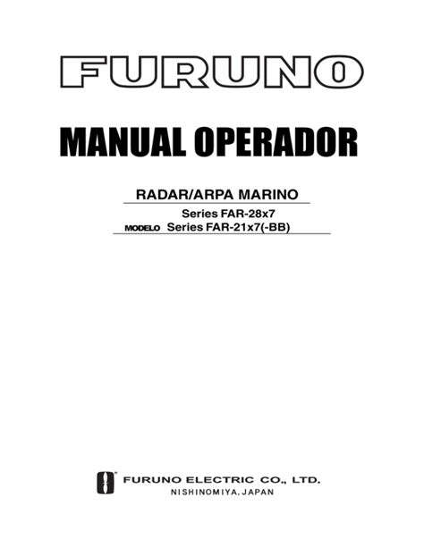 Manual Operador Instructions Manuals