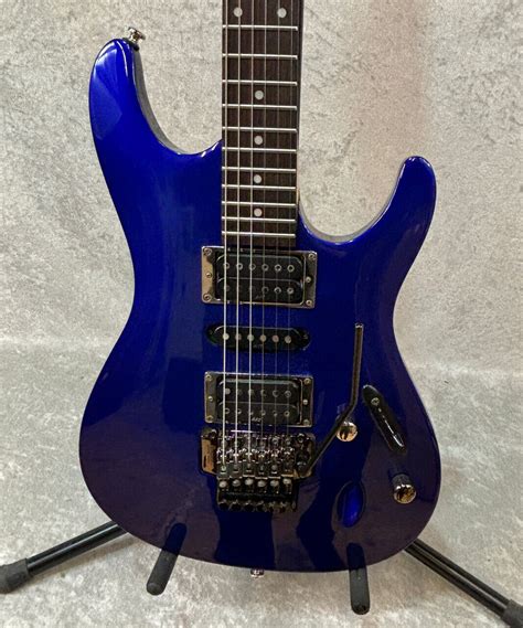 Ibanez S S Electric Guitar In Blue With Case Ebay