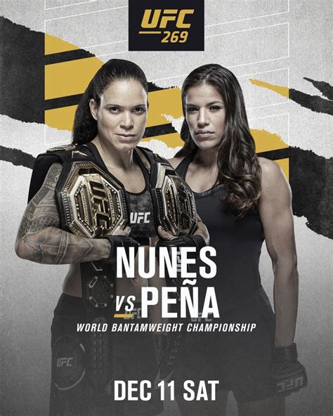 UFC 269 Fight Breakdown: Amanda Nunes vs. Julianna Pena - MMAOddsBreaker