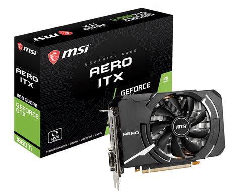 GeForce GTX 1660 Ti AERO ITX 6G