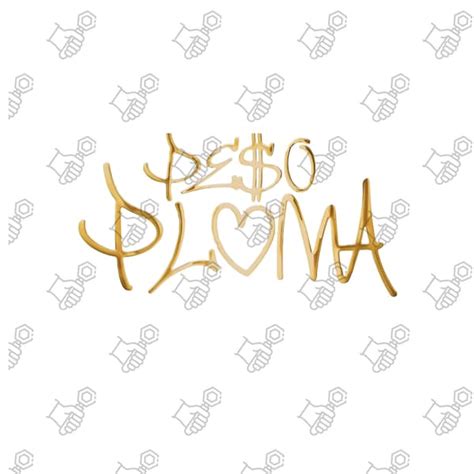 Peso Pluma Signature Png - Etsy