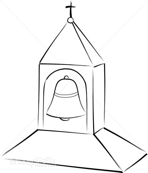 Church Bell Tower Church Bell Clipart