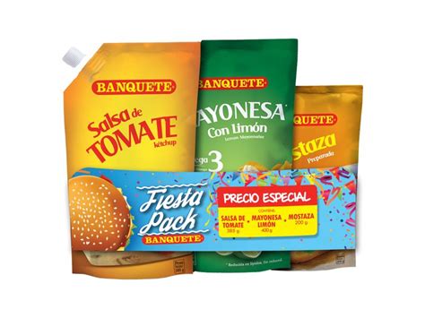 Comprar Salsa Banquete Ahorro Pack Mayonesa Ketchup Mostaza 985gr