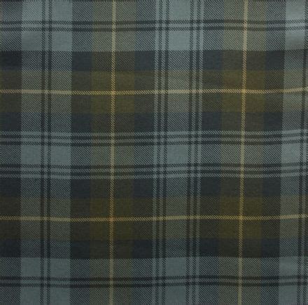 Gordon Clan Weathered Lightweight Tartan Fabric