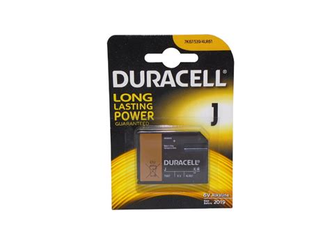 Duracell 4LR61 6V Batterie 7K67 Long Lasting Power Akkus Batterien