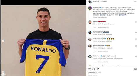 Cristiano Ronaldo Ficha Por El Al Nassr El Comercio