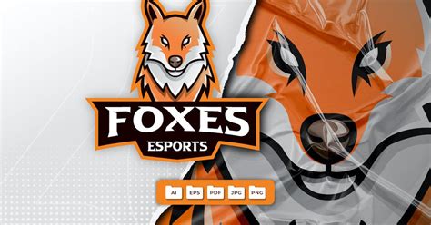 Fox Mascot Logo Design, Graphic Templates - Envato Elements