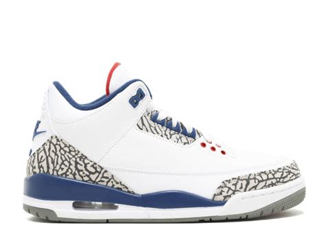 Air Jordan 3 Retro OG "True Blue" White/Fire Red 2016 | SBD