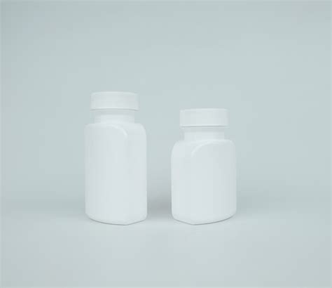 Ml Standard Hdpe Square Medicine Bottle