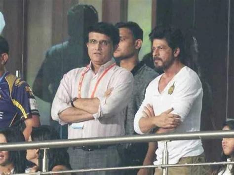 Kkr Vs Dc Shah Rukh Khan S Special Message For Sourav Ganguly After