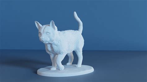 STL file Cat walking full body STL・3D printer design to download・Cults