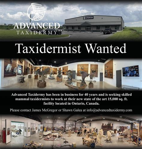 Advanced Taxidermy - The annual Safari Club International Ontario