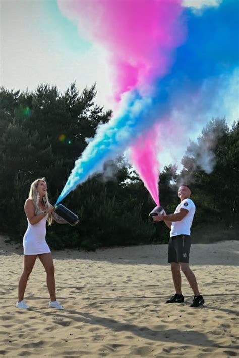 Spectaculaire Gender Reveal Baby Geslacht Onthullen Gender Gender