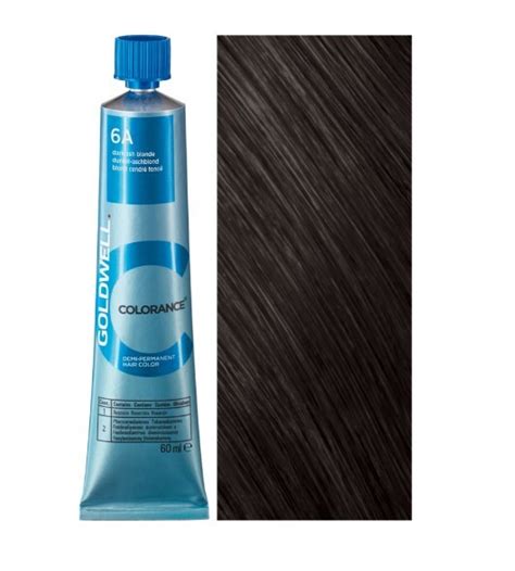 Крем-краска тонирующая Goldwell Colorance 6A темно-русый пепельный ...