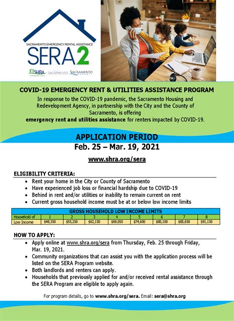 Sacramento Emergency Rental Assistance Sera2 Program — Sacramento Alliance For Regional Arts