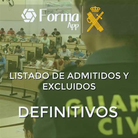 Listado De Admitidos Y Excluidos DEFINITIVO 2024 Grupo Forma