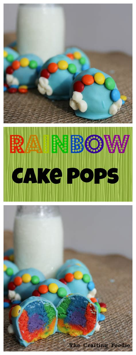 Rainbow Cake Pops