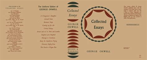 Collected Essays | George Orwell