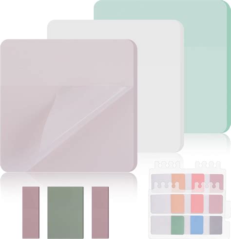 Hoiny Bl Tter Transparente Haftnotizen Clear Sticky Notes