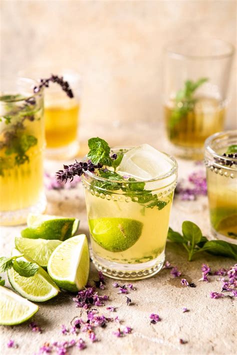 White Tea And Muddled Basil Mojito Half Baked Harvest