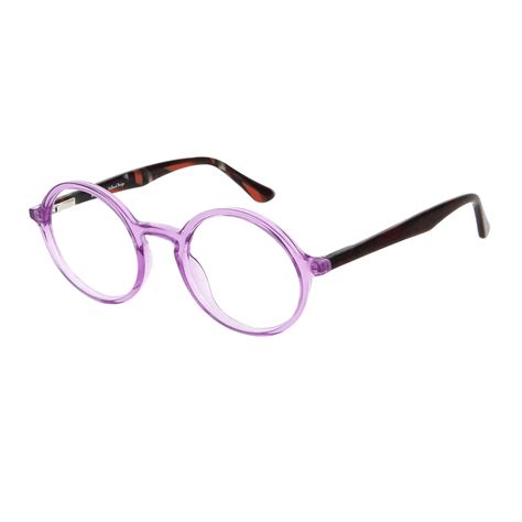 Deanna - Round Purple Glasses for Women - EFE