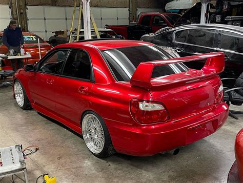 This Subaru Impreza WRX And Mitsubishi Evo Mashup Will Melt Your Brain | Carscoops