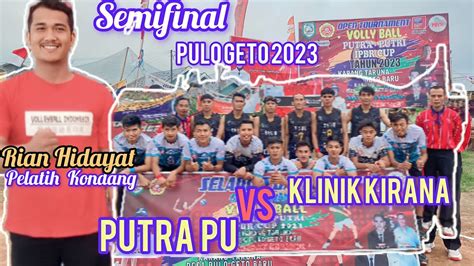 Pertemuan 2 Tim Beda Generasi Putra PU Vs Klinik Kirana IPBR Cup