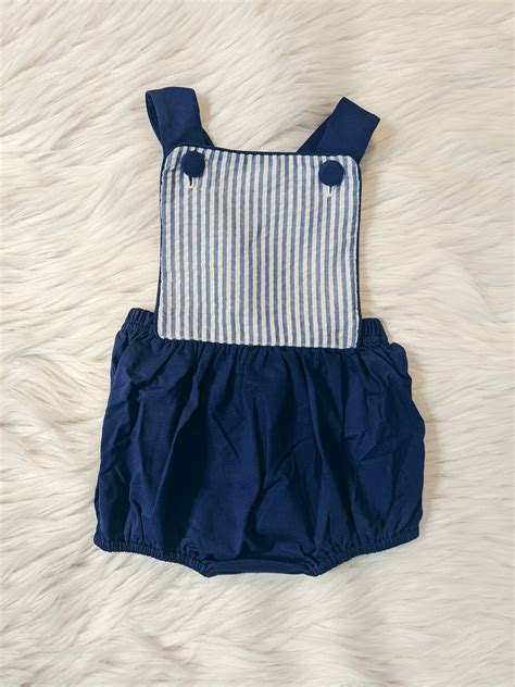 Navy Blue Bubble Olive You Kids Clothing