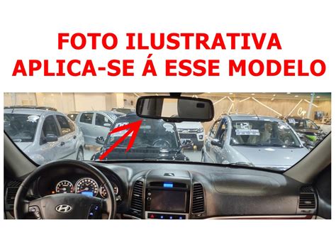 Espelho Retrovisor Interno Fotocrom Tico Preto Sensor Frontal