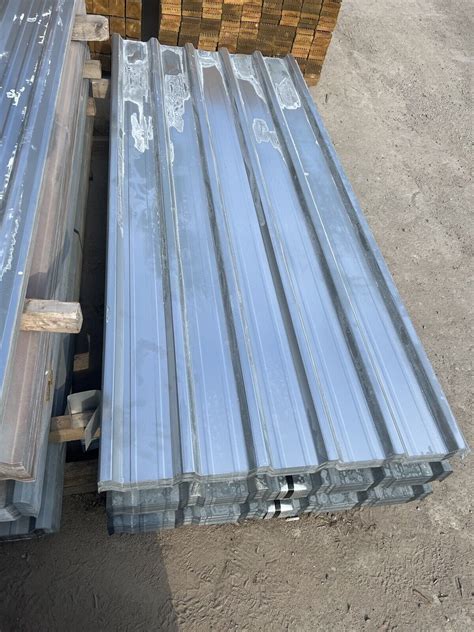 8FT X 1100 GALVANISED BOX PROFILE ROOF SHEETS NEW EBay