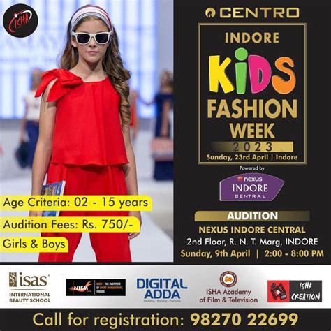 Indore Kids Fashion Week 2023 - Audition | Events in India ...