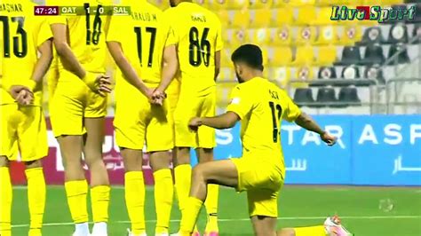 مباراه نادي قطر ونادي السيليه دوري نجوم قطر الاسبوع 20 الشوط الثاني 34