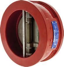 Nibco Kw Elf Wafer Check Valve Ductile Iron Body Ul Fm Approved