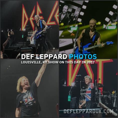 Def Leppard Setlist Louisville Ky Usa Th April