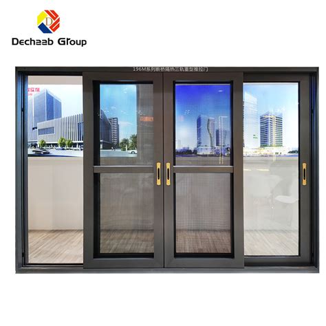 Design Safety Aluminum Glass Balcony Sliding Glass Door China Sliding