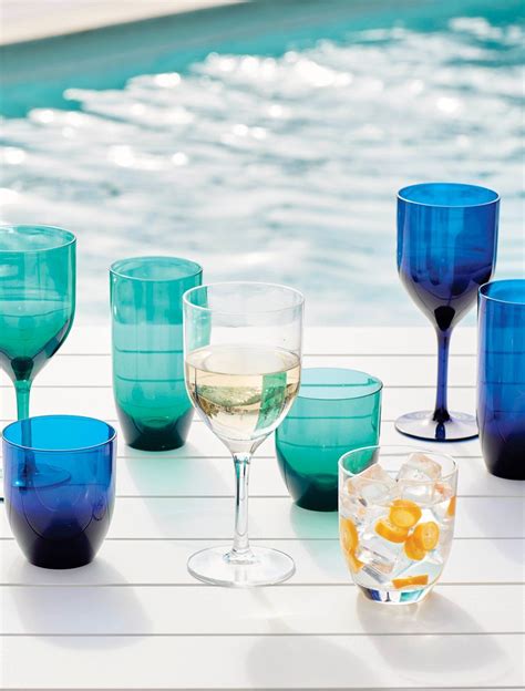 Classic Acrylic Drinkware Collection Frontgate Acrylic Drinkware