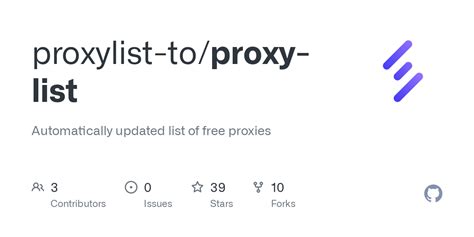 GitHub - proxylist-to/proxy-list: Automatically updated list of free ...