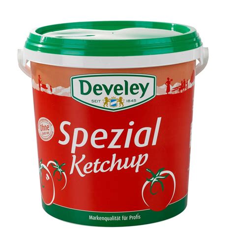 Develey Spezial Ketchup 10kg Per Eimer Hans Wagner Bestellplattform