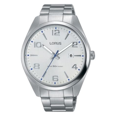 Lorus Gents Lorus Stainless Steel Urban Bracelet Watch With Day Date