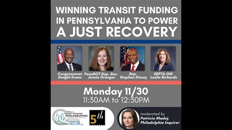 Winning Transit Funding In Pennsylvania To Power A Just Recovery 2020