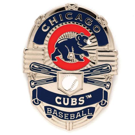 Chicago Cubs Team Crest Pin Wrigleyville Sports