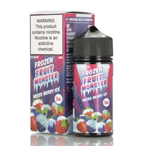 Frozen Fruit Monster Mixed Berry Ice E Juice 100ml Vapesourcing