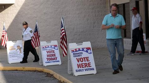 Early Voting Closes In Manatee County Saturday Evening Bradenton Herald