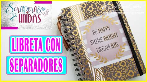 Tutorial Libreta O Cuaderno Con Separadores Regreso A Clases