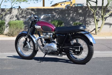 1967 Triumph T120tt Bonneville At Phoenix 2019 As F19 Mecum Auctions