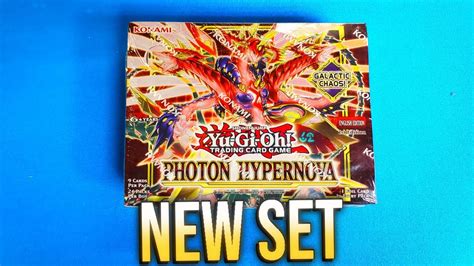 New Yu Gi Oh Photon Hypernova Booster Box Opening Youtube