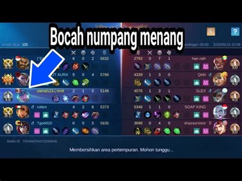 Push Rank Tapi Numpang Doank Mlbb Push Rank Series Youtube