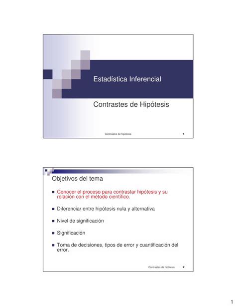 Pdf Estadística Inferencial Contrastes De Hipótesis€¦ · Varianza