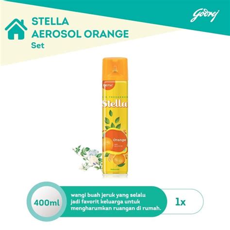 Godrej Distribution Indonesia Jual Stella Aerosol Orange Ml