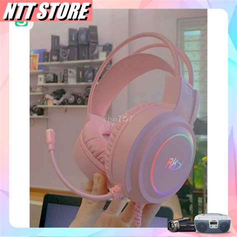 Mua Tai Nghe Gaming Ch P Tai M U H Ng C Mic C N Led Cho M Y T Nh